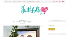 Desktop Screenshot of faithfullyfree.com